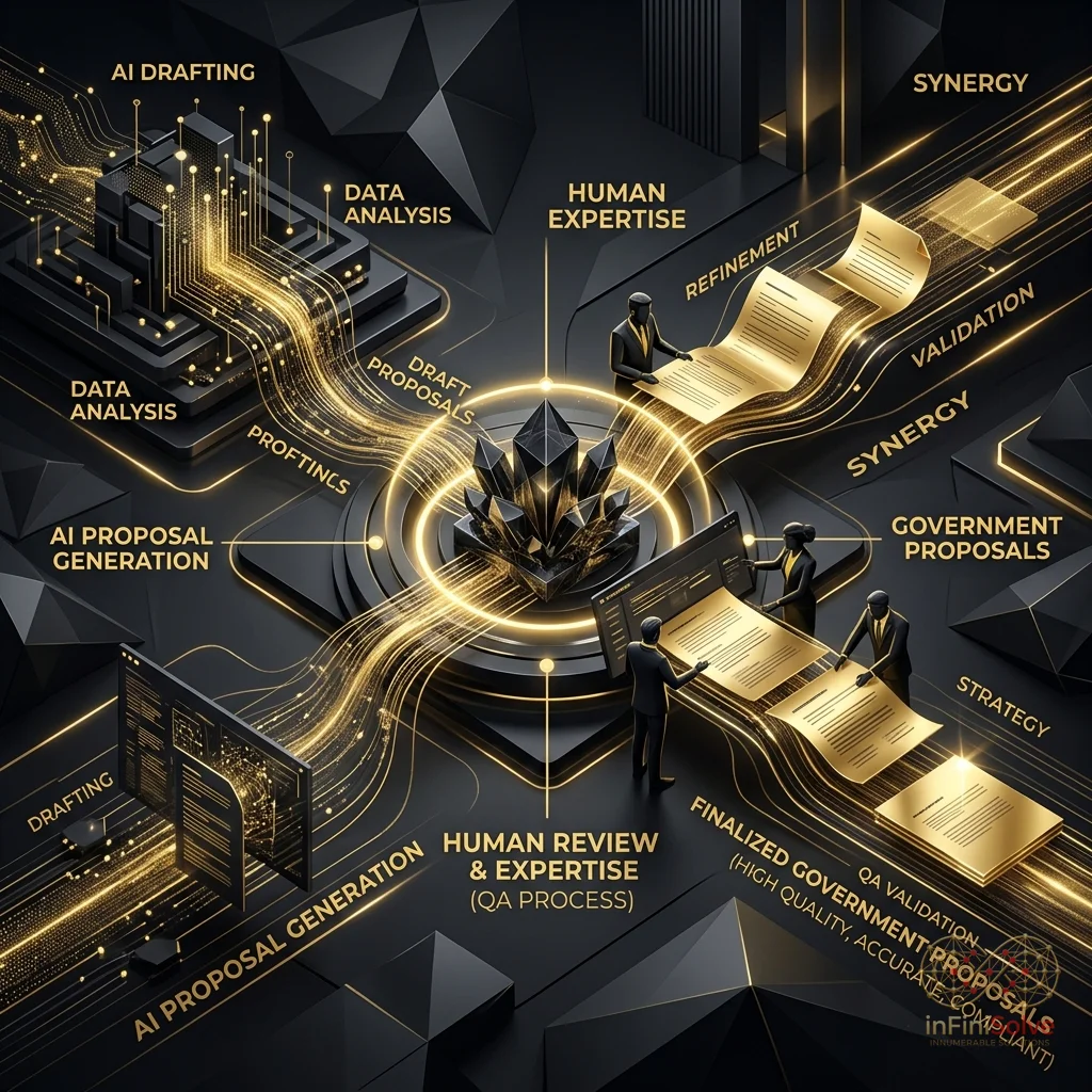 Subject matter expert performing human in the loop QA on AI proposal